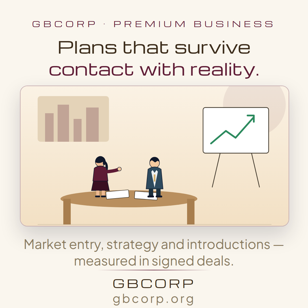 Plans that survive contact with reality.